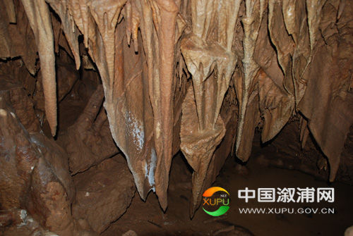 溆浦县卢冲元村惊现特大溶洞洞内乳石遍布景色迷人