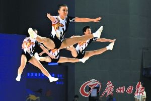 全国健美操锦标赛昨开赛