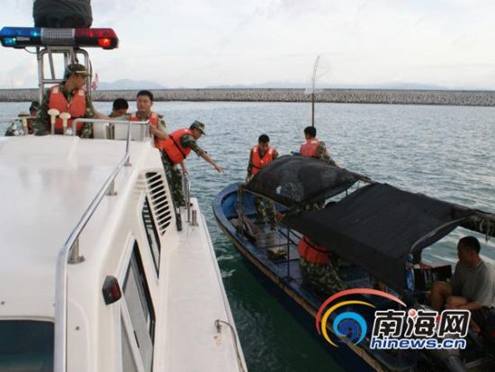 通讯员石磊,陈永平)6月11日凌晨,海南边防总队海警二支队