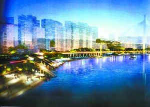 嘉滨路大变脸建成滨江游廊