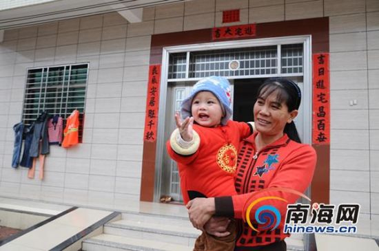 海南澄迈孟乐新村建设:政府买单村民住新房