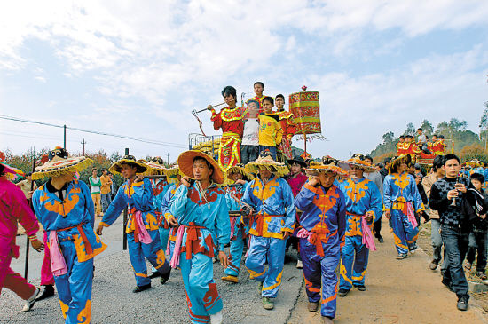 元宵,游神傩舞