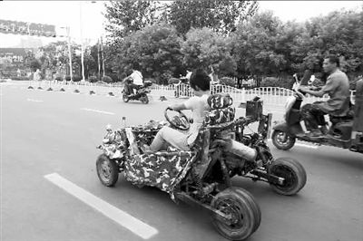 自制“汽车”不能上路