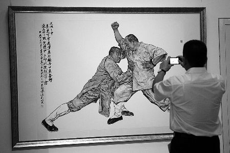 中国名画家齐绘壮美大中原