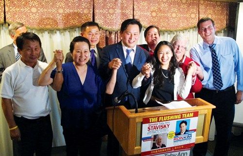 纽约州党内初选:金兑锡宣布胜选 周燕霞提出挑