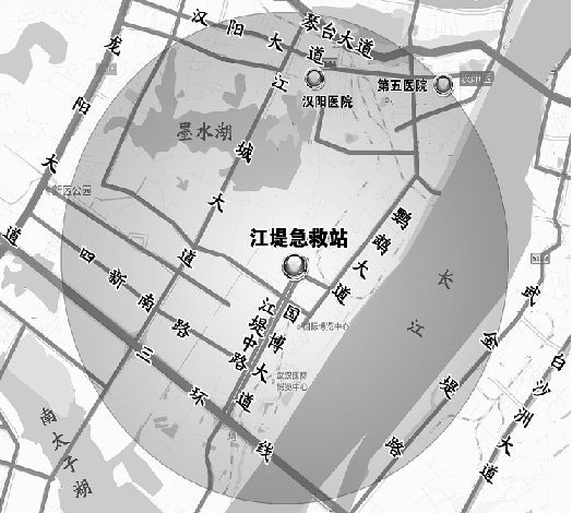武汉市江堤急救站开站