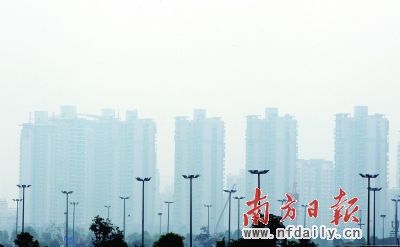 深圳灰霾日数创十年同期最低