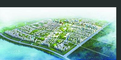 江宁滨江开发区九年崛起一座生态产业新城