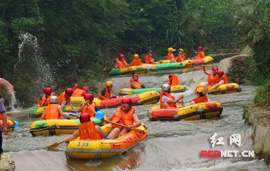 宁乡县旅游局:久晴不雨可去沩山漂流