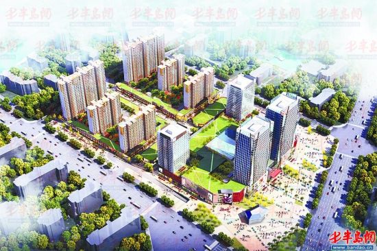 胶州宝龙城市广场将成为胶州市三里河北岸第
