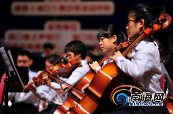 奏响中国梦交响音乐会海口举行 市民免费观看