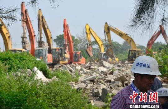 Haikou cracked down hard on illegal construction before the end of the illegal building 1.28 million square meters