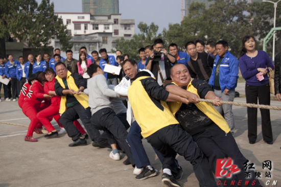 茶陵县2013年企业职工趣味体育运动会举行