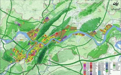 这是新调整的《宜宾市城市总体规划