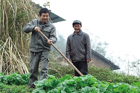 盖砖房送田地缴水电费 他照顾72岁孤寡老人11