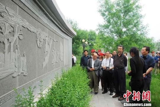 15个国家和地区知名书法家河南鹿邑取经(图