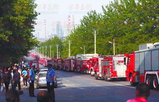 中石油大连石化公司大火两年后再发爆炸(图)