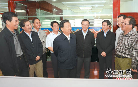 每日甘肃网认真落实省委书记王三运调研时讲话