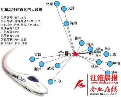 年底从合肥有望乘高铁7小时直达广州(图)