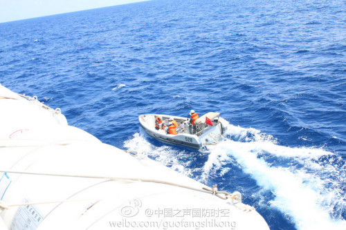 中国军方派多兵种参与马航失联客机搜救行动(图)