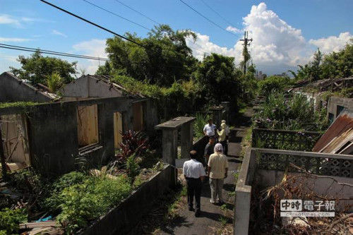 据台湾"中时电子报"报道,台湾宜兰五结乡的老眷村(国民党迁台老兵及