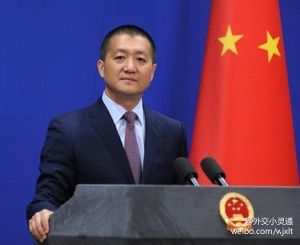 外交部新任发言人亮相记者会 曾任驻美公使(图