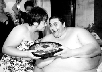 世界最胖男子减重200公斤后打算月内完婚(图)
