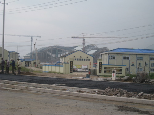 记者探路温州新火车站沿途路况(组图)