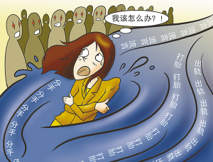女子做切阑尾手术被同事传成去打胎