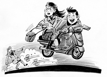 系化名)竟然深夜飞车抢劫