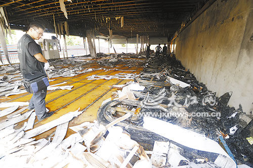 南昌豪华碰碰车游乐场疑遭纵火损失51.8万元