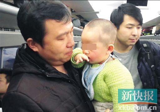 佛山警方跨省在福建解救出一名男婴。通讯员供图