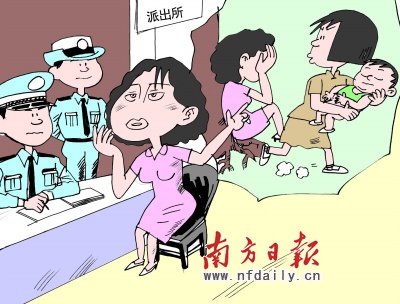 母亲为争抚养权自导自演盗婴案(图)