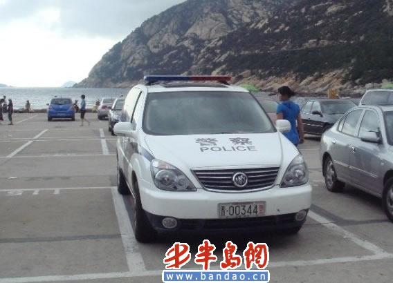 被曝光的警车