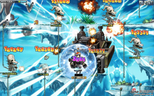 台湾《新枫之谷》资料片机甲战神开启_网络游