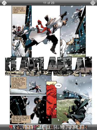 育碧iPad平台专属漫画《刺客信条:殒落》 育碧iPad平台专属漫画《刺客信条:殒落》