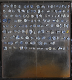 untitled (031), 200x180 cm, iron panel, china, steel wire, 2