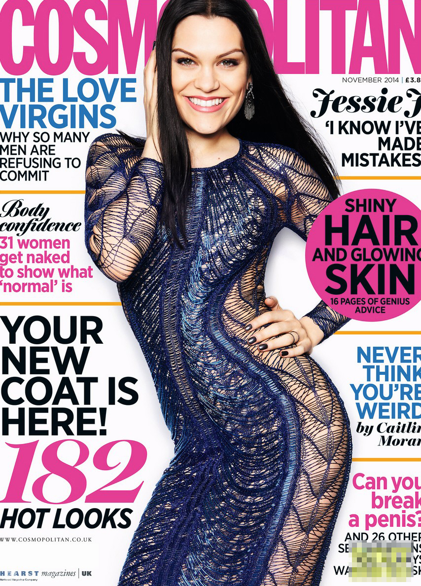 组图：Jessie J中空美胸呼之欲出 蕾丝半透曼妙