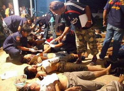 54名缅甸工人藏货车后厢偷渡时窒息而死图