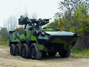 捷克可能向奥地利购买107辆潘德装甲车