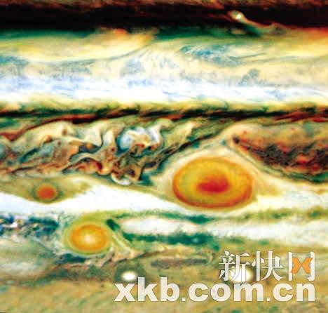 太阳系最大行星掀全球风暴