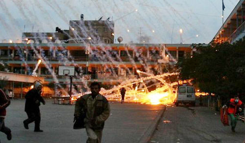 以色列承认在加沙袭击中使用白磷弹