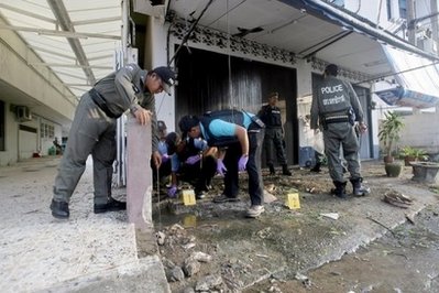 泰国南部发生枪击爆炸事件2死5伤(图)