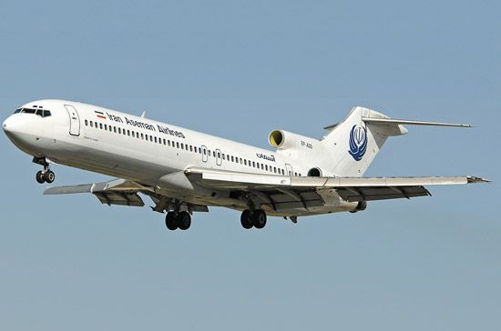 伊朗西北部坠毁客机系波音727
