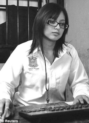 墨西哥最年轻女警长被解职 人们猜测她已逃往