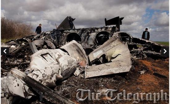 美F-15E战机在利比亚“坠毁”