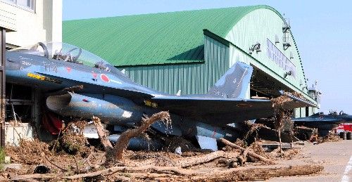 日废弃12架海啸受损F2战机 10亿美元修复其余