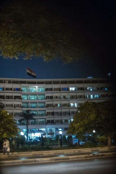 这是2012年6月19日在埃及开罗拍摄的马阿迪军事医院。