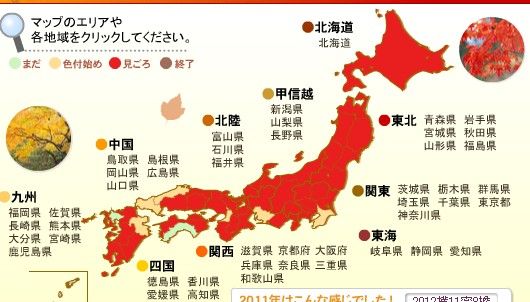 观察日本:说说日本人为什么钟爱红叶