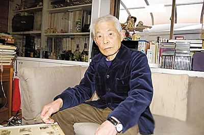 韓國媒體5月23日公布的日本老兵鬆本正義的圖片。他說，“感覺自己像一個戰犯，說這些事情（日軍侵略罪行）非常痛苦，但必須說出來。”
